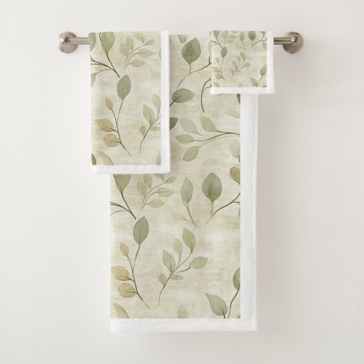 Minimalist Art Towel | Home & Living Elegance Bad Handdoek (Insitu)