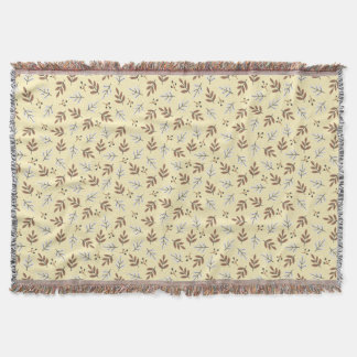 Minimalist Autumn Leaf Deken