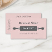 Minimalist Bakery Pink Visitekaartje