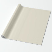 Minimalist Beige Heart Gift Cadeaupapier (Uitgerold)
