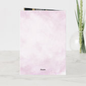 Minimalist Belated Birthday Card For Granddaughter Kaart (Achterkant)