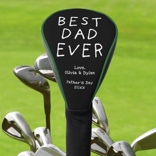 Minimalist Beste Papa Ooit Golfheadcover