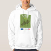 Minimalist Bethpage Black Ryder Cup Line Print Tee Hoodie (Voorkant)