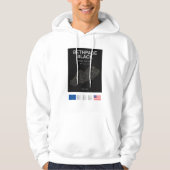 Minimalist Bethpage Black Ryder Cup Line Print Tee Hoodie (Voorkant)