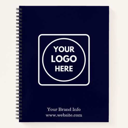 minimalist bij de marine | Custom Business Corpora Notitieboek (Voorkant)