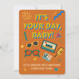 Minimalist Birthday - Elegant Modern Party Card Kaart