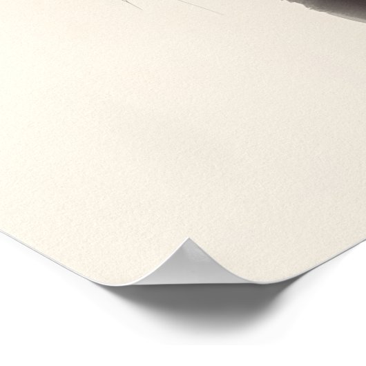 Minimalist Black Cat Art Print (Hoek)