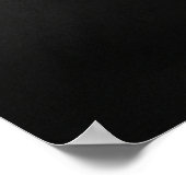 Minimalist Black Cat Art Print (Hoek)