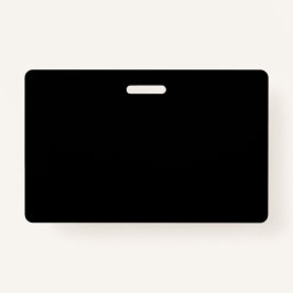 Minimalist Black Cat Silhouette Badge