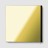 Minimalist Black Cat Silhouette Gastenboek (Achterkant)