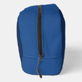 Minimalist Blue Monogram Toilettasje (Rechts)