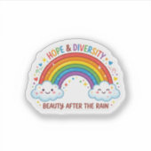 "Minimalist Boho Sun and Moon Wall Art Sticker (Voorkant)