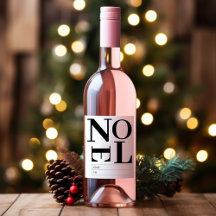 Minimalist Bold Black and White Christmas