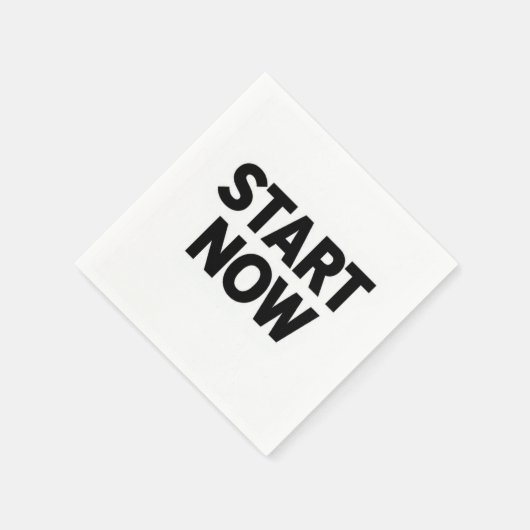 Minimalist bold start now text servet (Hoek)