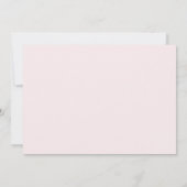 Minimalist Border Flat Notitiekaartje (Achterkant)