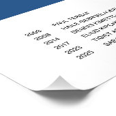 Minimalist Boston Marathon Line Print Perfect Poster (Hoek)