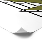 minimalist botanical boho wall art poster (Hoek)