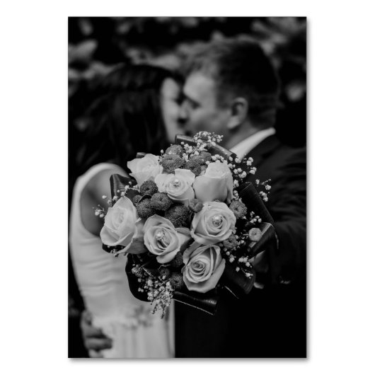 Minimalist Botanical Framed Border Wedding  Kaart (Achterkant)