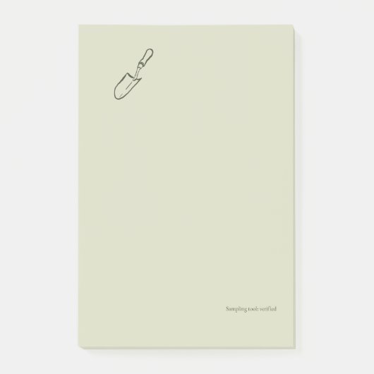 Minimalist Botanical Garden Reader Gift Post-it® Notes (Voorkant)