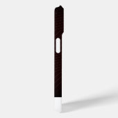 Minimalist Burgundy Zig Zag Geometric Modern Phone Case-Mate iPhone Case (Achterkant / Rechts)