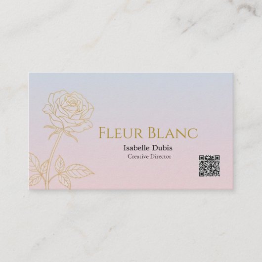Minimalist Business Card – Classy and Ch Visitekaartje (Voorkant)