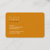 Minimalist Business Cards Visitekaartje (Achterkant)