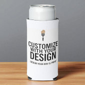 Minimalist Business Office Promotional Blank Seltzer Blikjeskoeler