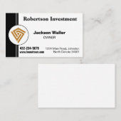 Minimalist Calling Card for Any Business Visitekaartje (Voorkant / Achterkant)