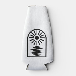 Minimalist Celestial Sun and water Flesjeskoeler