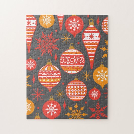 Minimalist Christmas Aesthetic Pattern - Holiday  Legpuzzel (Verticaal)