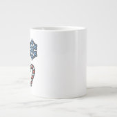 Minimalist Christmas Icons Grote Koffiekop (Voorkant)