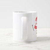 Minimalist Christmas Mug – Modern Holiday Coffee & Grote Koffiekop (Achterkant)