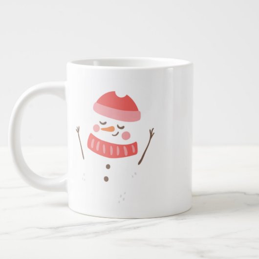 Minimalist Christmas Mug – Modern Holiday Coffee & Grote Koffiekop (Links)