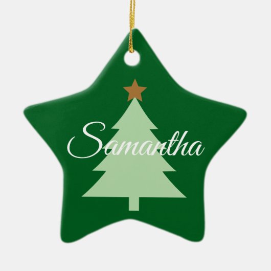 Minimalist Christmas ornament  (Voorkant)