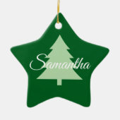 Minimalist Christmas ornament  (Voorkant)