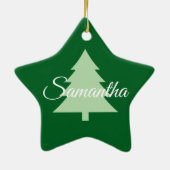 Minimalist Christmas ornament  (Achterkant)