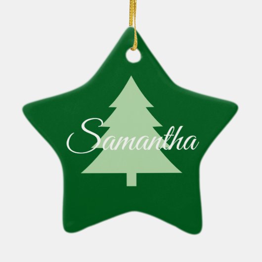 Minimalist Christmas ornament  (Achterkant)