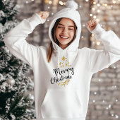 Minimalist Christmas Tree - Festive and Simple Hoodie