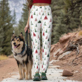 Minimalist Christmas Tree Leggings