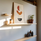 Minimalist Circle Abstract Boho Poster