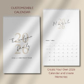 Minimalist Clean Design Kalender