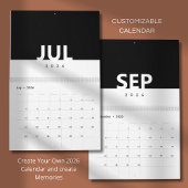 Minimalist Clean Modern Design Calendar Kalender