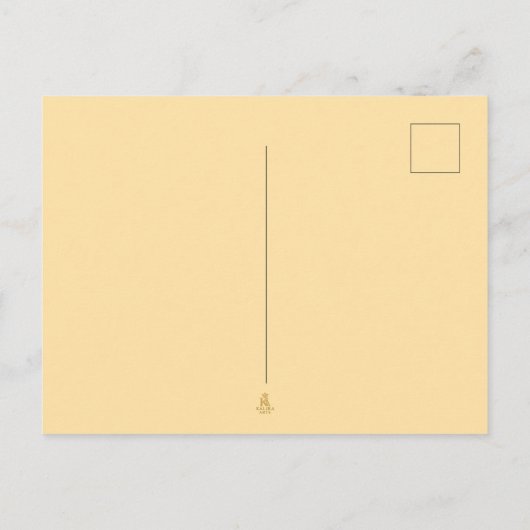 Minimalist Coffee Quote Postcard | Funny Good Inte Briefkaart (Achterkant)