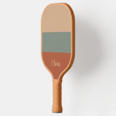 Minimalist Color BlockModern Boho Pickleball Paddle (Links)