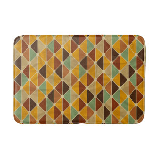Minimalist Colorful Geometry–Fresh Stylish Pattern Badmat