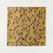 Minimalist Colorful Geometry–Fresh Stylish Pattern Wandkleed (Voorkant)