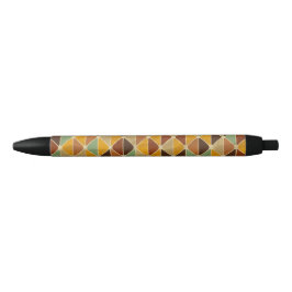 Minimalist Colorful Geometry–Fresh Stylish Pattern Zwarte Inkt Pen
