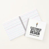 Minimalist Company Branded Custom Personalized  Notitieboek (Binnen)