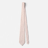 Minimalist Constellation Pattern in Pink & Brown Stropdas (Voorkant)