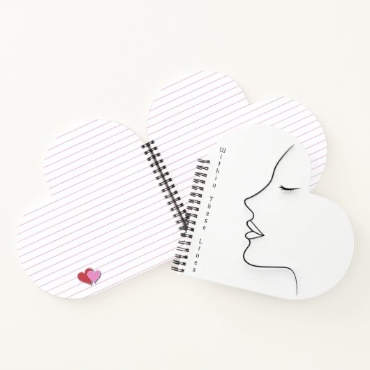 Minimalist Continuous Line Art Planner Notitieboek (Binnen)